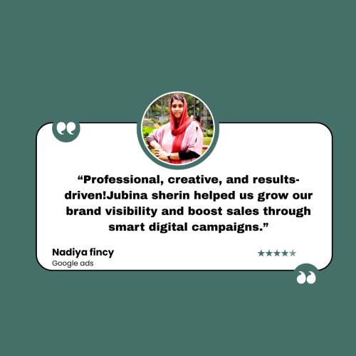 Digital Marketing Specilist In Nilambur-Testimonial