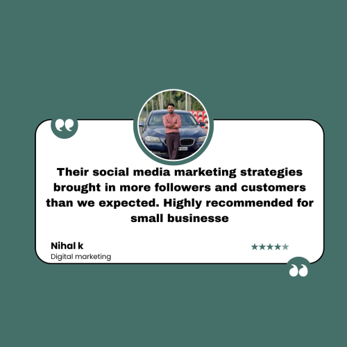 Digital Marketing Specilist In Nilambur-Testimonial
